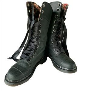 Dr Martens 1914 Triumph Combat Boot sz 8 Grandmacore Grunge Dark Academia Artsy